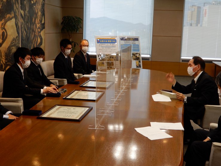 第16回若年者ものづくり競技大会入賞報告会が香川県庁で行われました。の画像