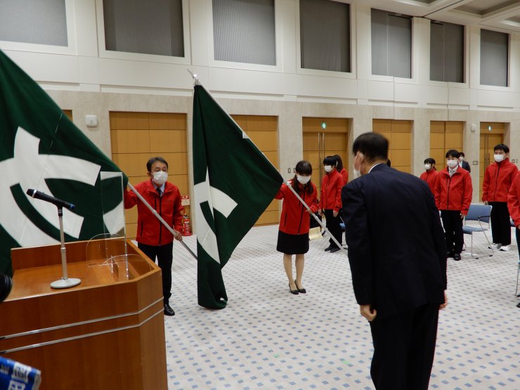 第59回技能五輪全国大会香川県選手団結団式が行われました。の画像