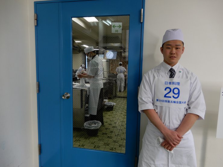 日本料理競技選手