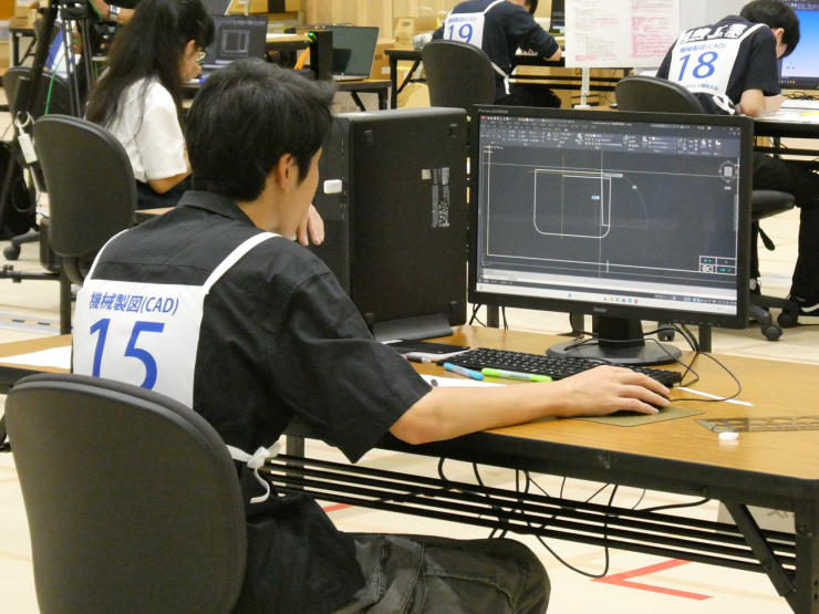 機械製図(CAD)競技